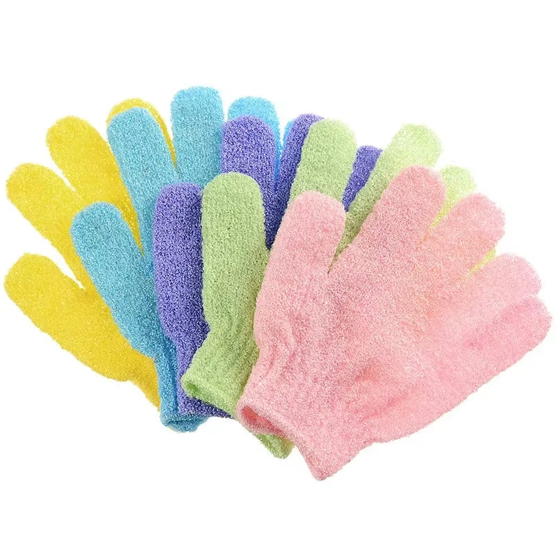 Best Quality Bath for Peeling Exfoliating Mitt Glove Scrub Gloves Resistance Wash Skin Moisturizing SPA Foam Body Massage Sponge